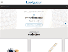 Tablet Screenshot of lavigueur.com